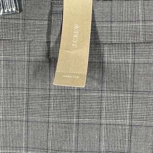 J.Crew Ludlow Dress Pants W31 L30 Gray Plaid Ing Loro Piana Slim Fit NEW